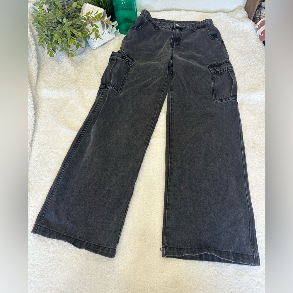 Shein faded black jeans Size Large